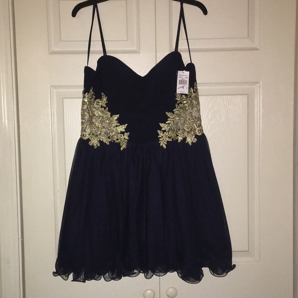 Occasional short gown... great for formal wear.